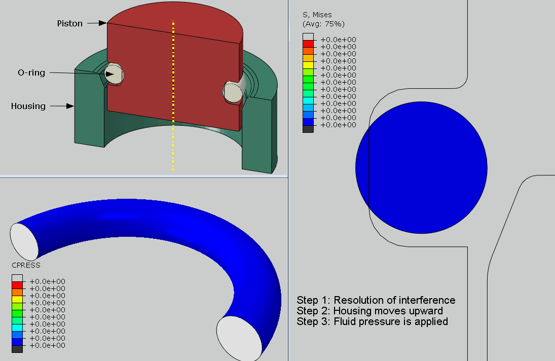 oring seal simulation